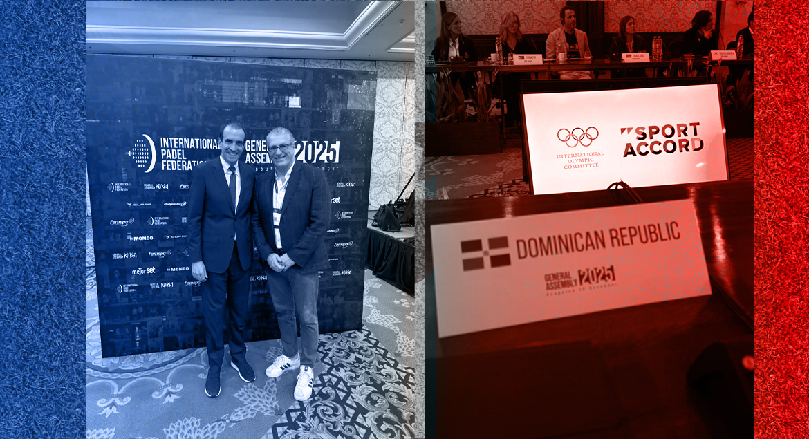 El pádel dominicano se profesionaliza: la RFDP ingresa en la Federación Internacional y abre las puertas al mundo